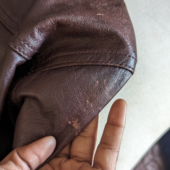 ✅💯VERSACE JEANS COUTURE LEATHER JACKET - Picture 14 of 15